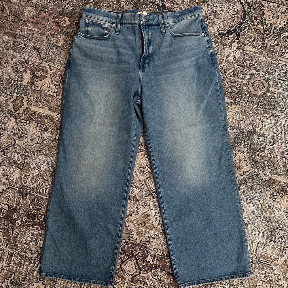 Madewell The Perfect Vintage Wide-Leg Jean - Size 33